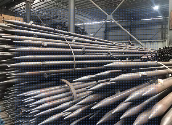 本溪注浆无缝钢管棚管25/32/42/48/50/60/76/89mm超前小导管钢花管